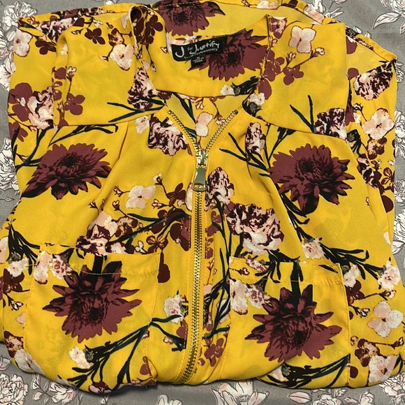 floral blouse for lady the J for JUSTIFY your contemporari - Picture 14 of 15